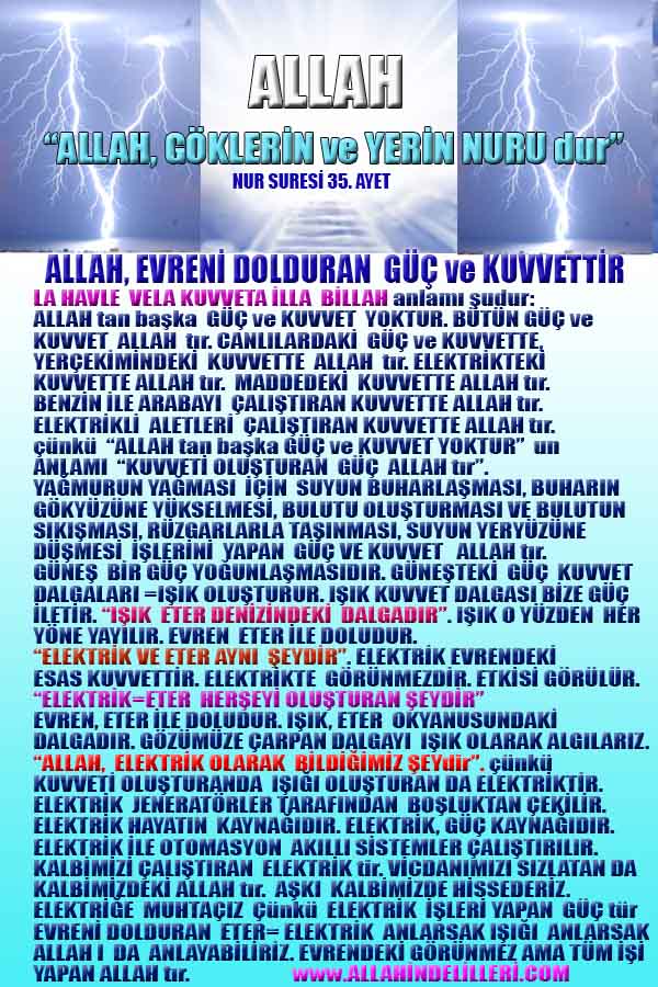 Allah varlığının delilleri