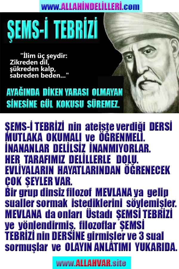 Allahın Delilleri net